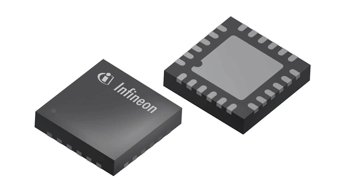 Mikrokontroler Infineon XMC1000 VQFN 24-pinowy Montaż powierzchniowy ARM Cortex M0 64 kB 32bit 32MHz Flash