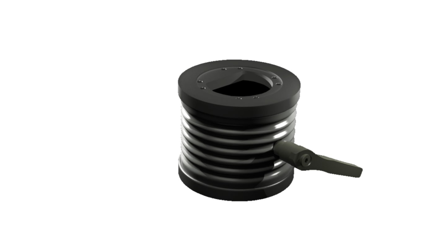 Rittal CP Series Cast Aluminium Adapter for Use with Support Arm Connection