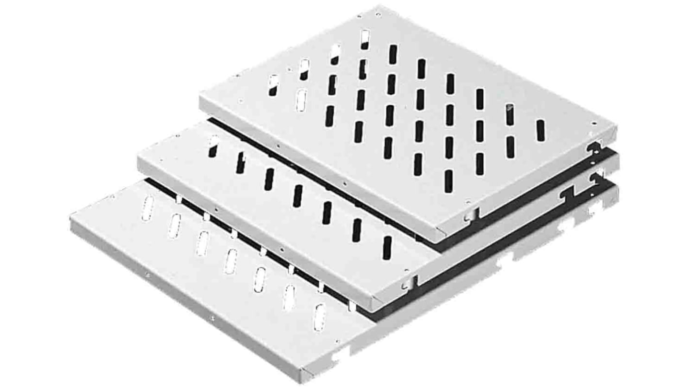 Estantería Rittal, ventilado Gris, 400mm x 471mm