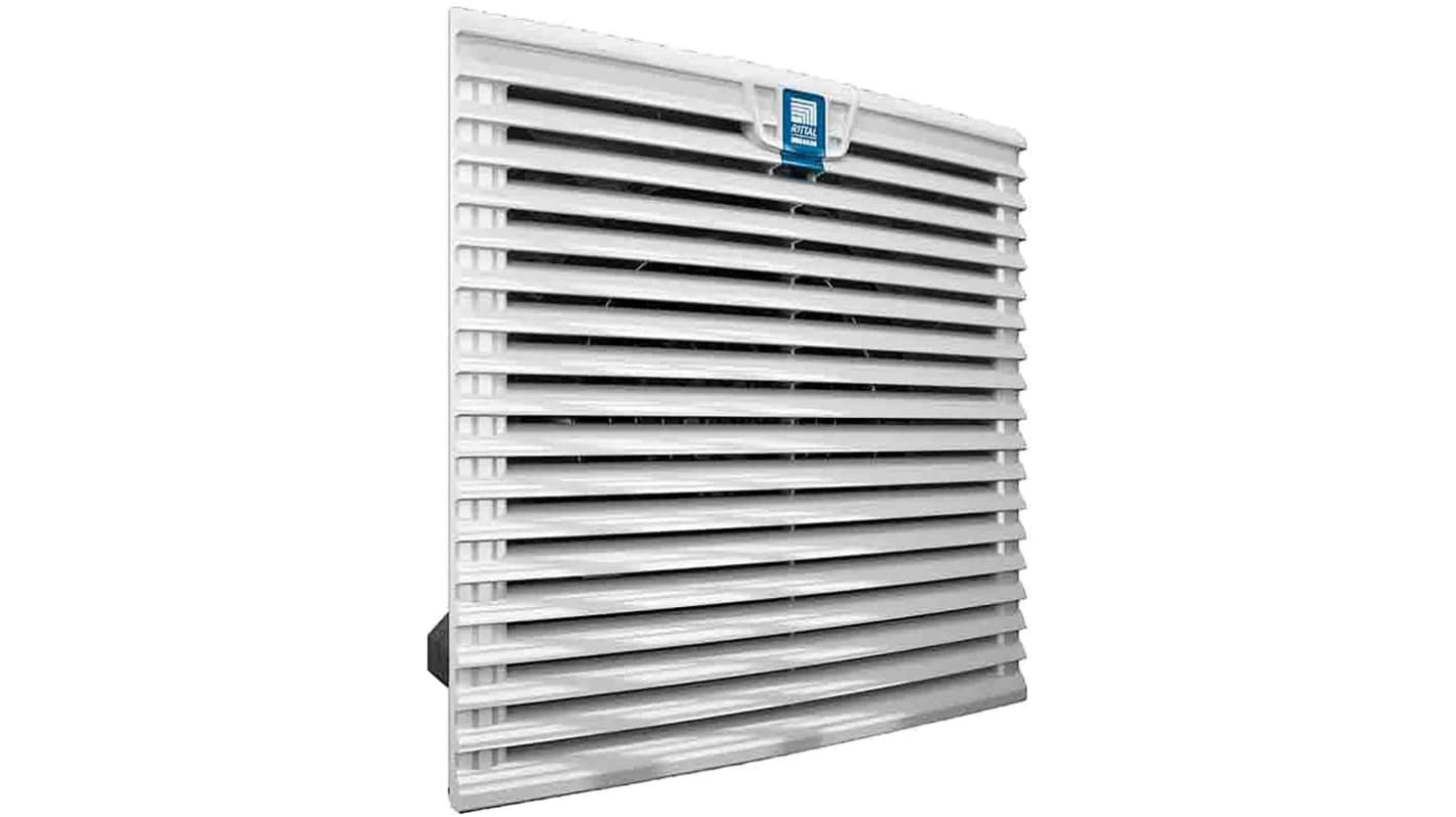 Ventilatore con filtro Rittal 255 x 255mm, 200 → 240 V c.a., rumorosità 52dB