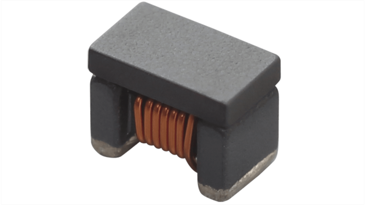 Murata, LQW21FT_0H, 0805 (2012M) Wire-wound SMD Inductor with a Ferrite Core Core, 1 μH ±20% Ferrite Core 700mA Idc