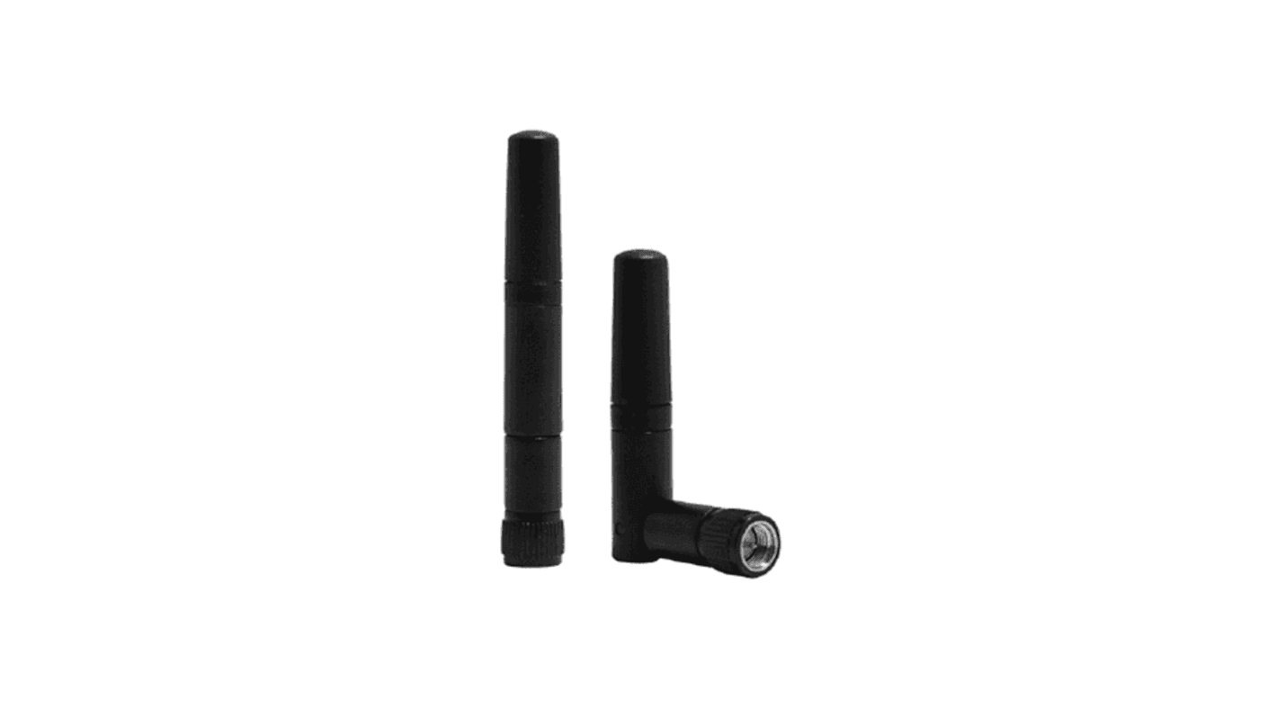 Omnidirezionale Antenna per telemetria RF Solutions ANT-4HELH44-SMA Diretto Flessibile SMA 433MHz 430MHz Maschio 2.5dBi