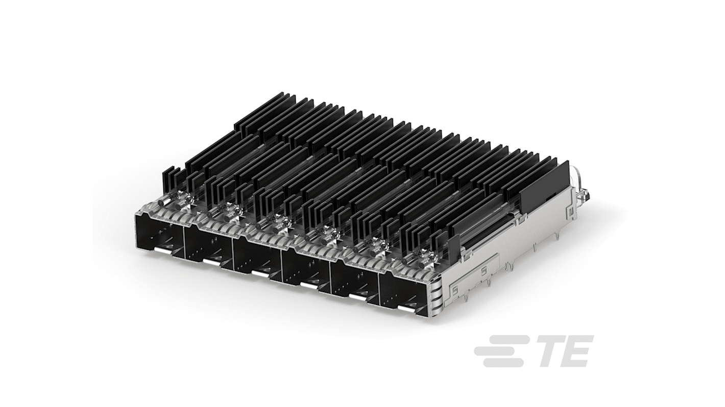 Montage du boîtier SFP, TE Connectivity, série SFP56