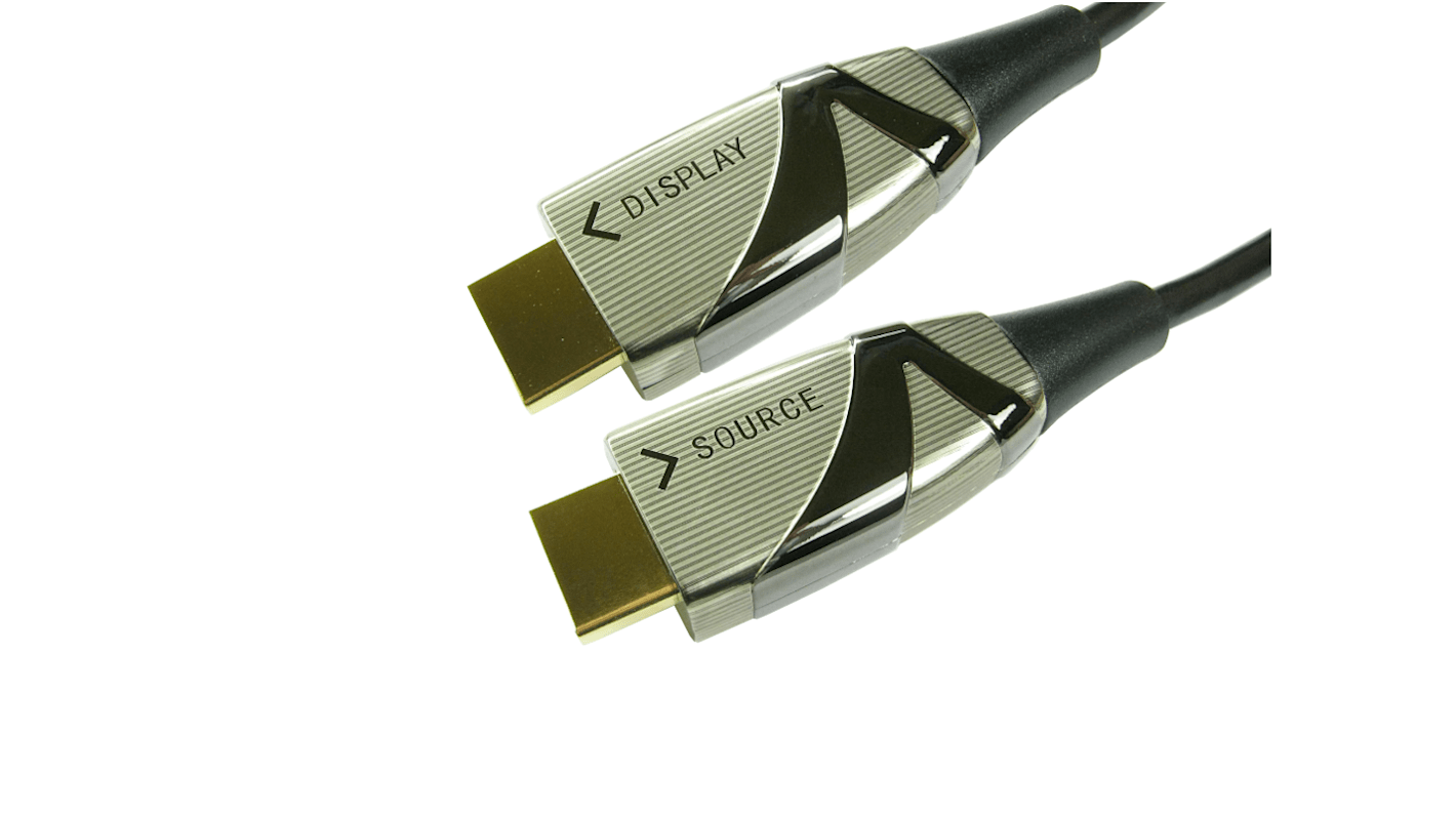 NewLink HDMI-Kabel A HDMI Stecker B HDMI Stecker Premium-Hochgeschwindigkeit 4K @ 60Hz max., 25m, Schwarz