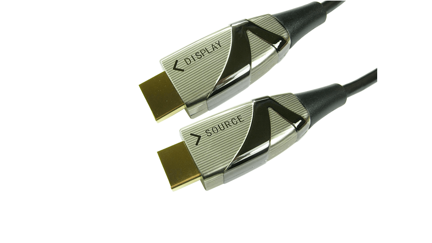 NewLink HDMI-Kabel A HDMI Stecker B HDMI Stecker Premium-Hochgeschwindigkeit 4K @ 60Hz max., 30m, Schwarz