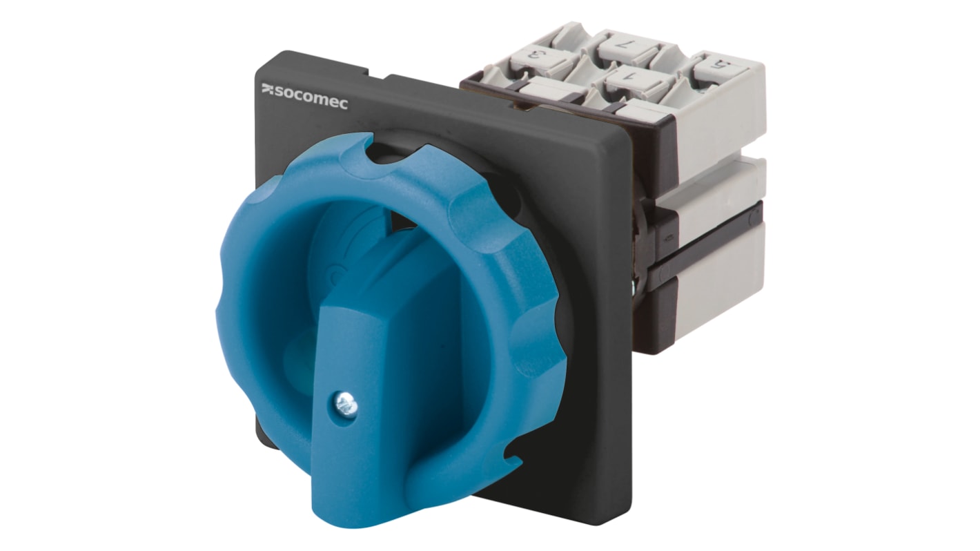 Socomec, 3P 2 Position Manual Cam Transfer Switch, 40A