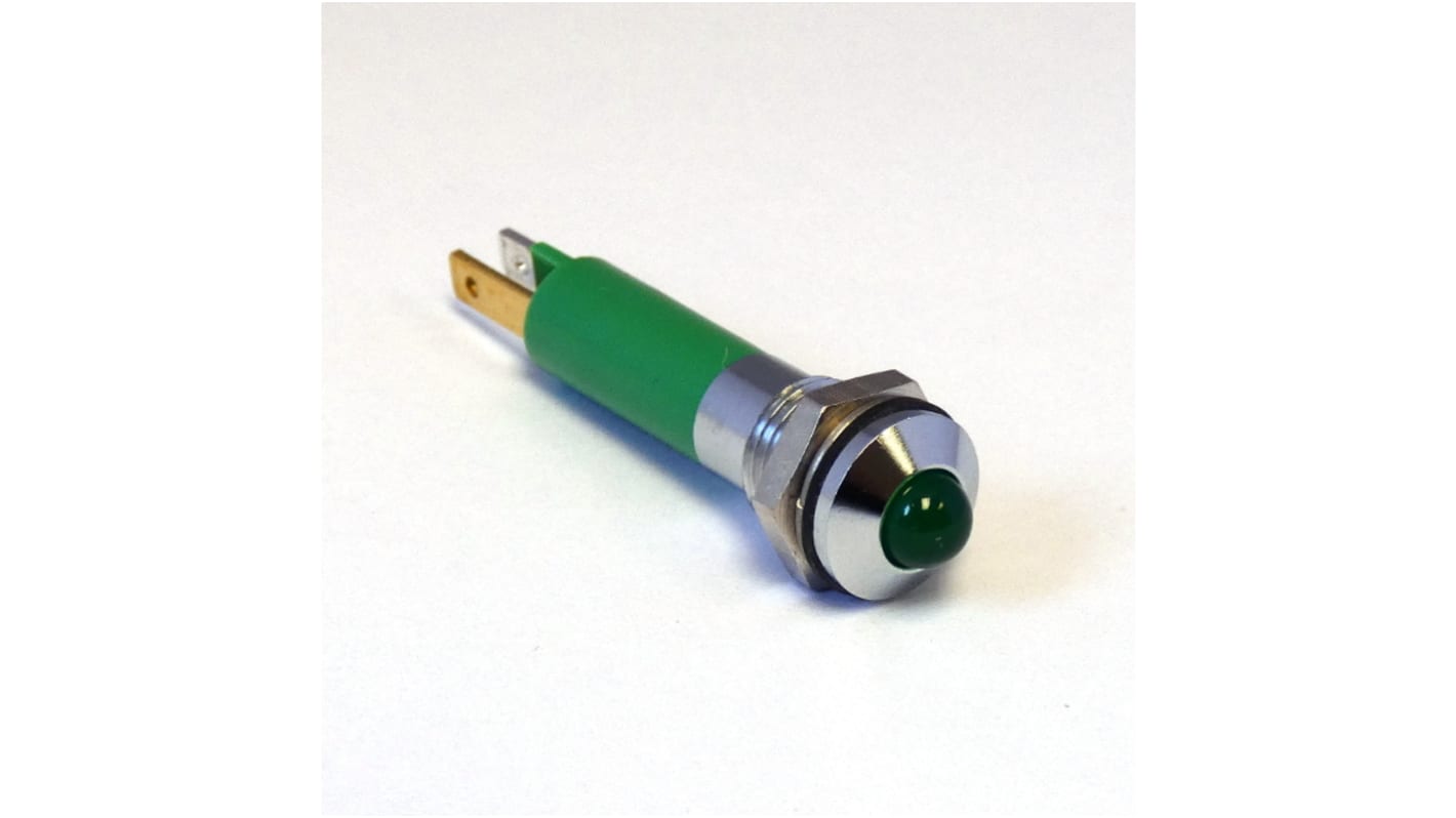 CML Innovative Technologies Panel Mount Indicator, 8mm Mounting Hole Size, Solder Tab Termination, IP67