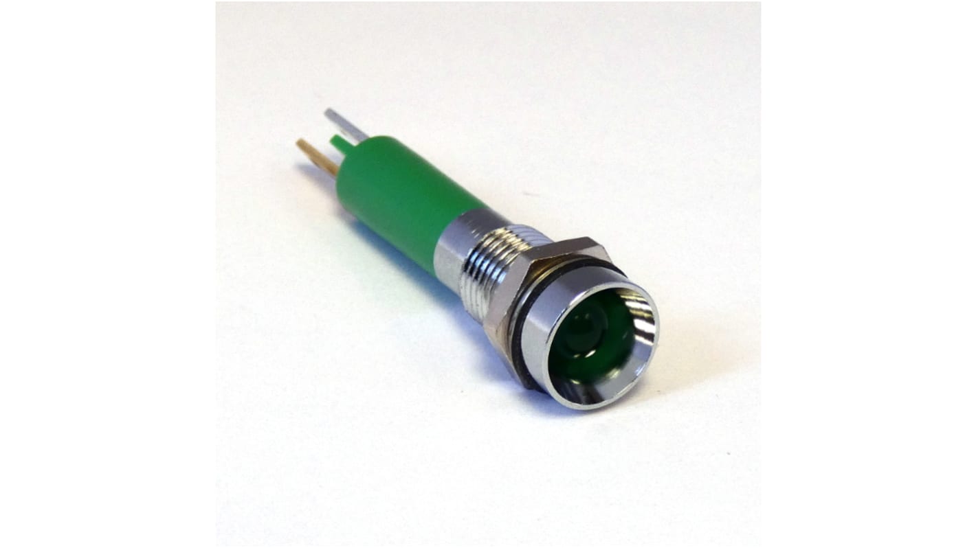 CML Innovative Technologies Panel Mount Indicator, 8mm Mounting Hole Size, Solder Tab Termination, IP67