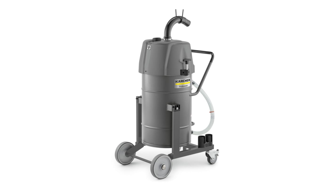 Karcher IVR-L 65/12-1 Tc porszívó, 220 → 240V ac, alkalmazható: (Ipari porszívózás)-hoz, Szürke Padlótisztító