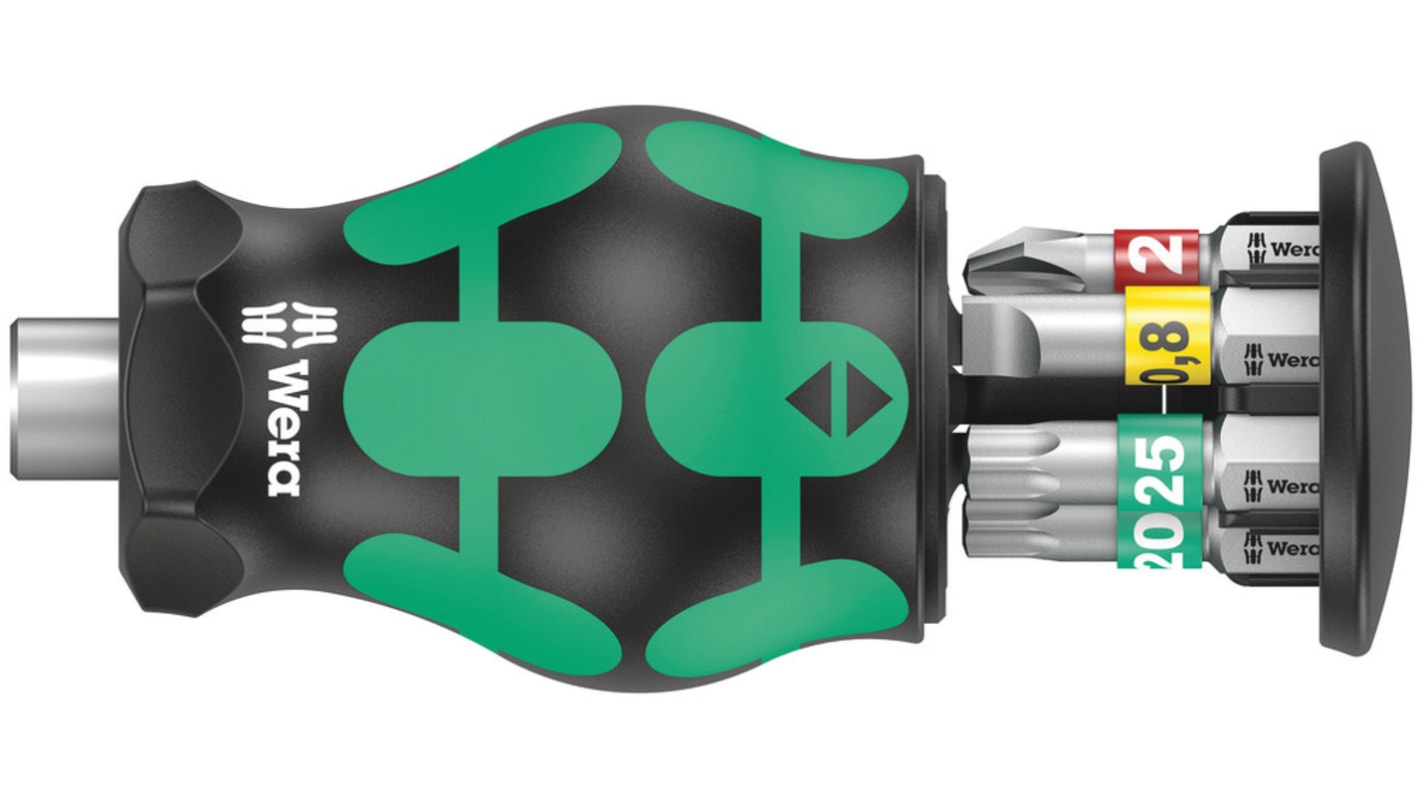 05008873001 Wera Screwdriver Handle With Bits 6 Pieces RS