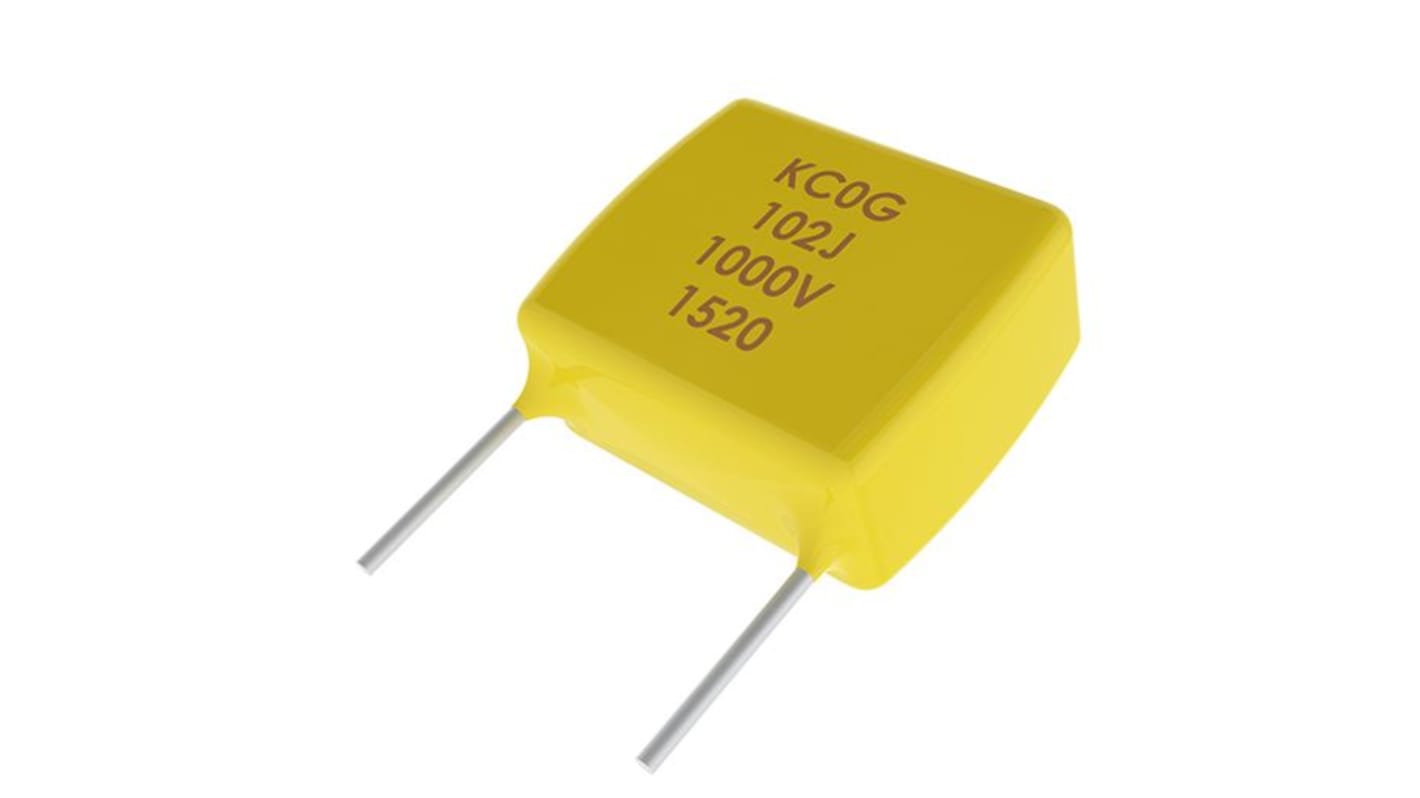 KEMET 1.2μF Multilayer Ceramic Capacitor MLCC, 50V dc V, 0.1 , SMD