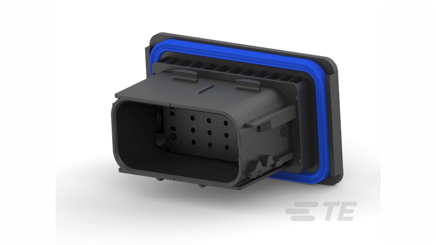 TE Connectivity AMPSEAL 16, 16P , 3 Rangées Connecteur automobile Femelle type Embase