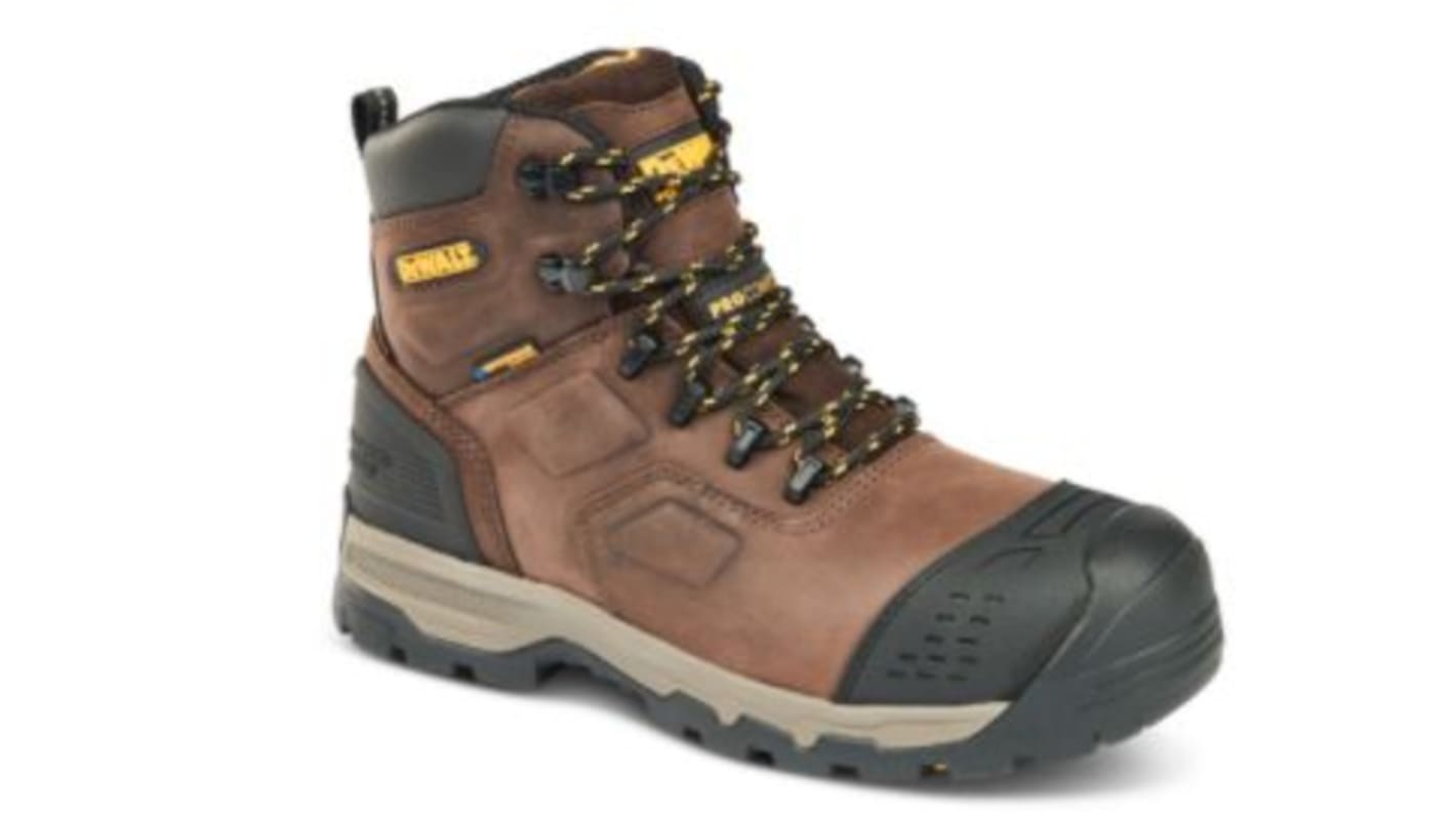 DeWALT BULLDOZER Brown Steel Toe Capped Men's Safety Boot, UK 11, EU 45