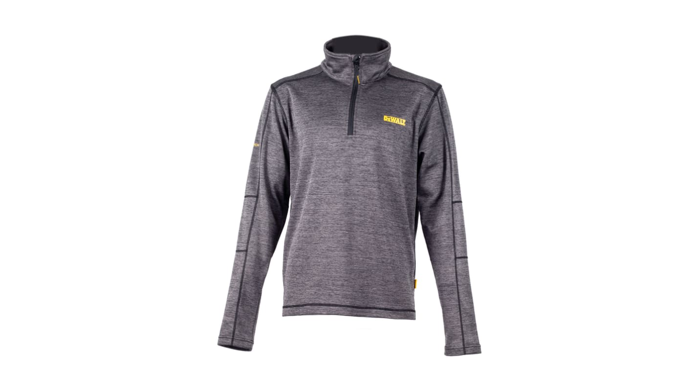 Sudadera de trabajo DeWALT de color Gris, talla S, para Hombre, serie JONESBOROUGH, Poliéster