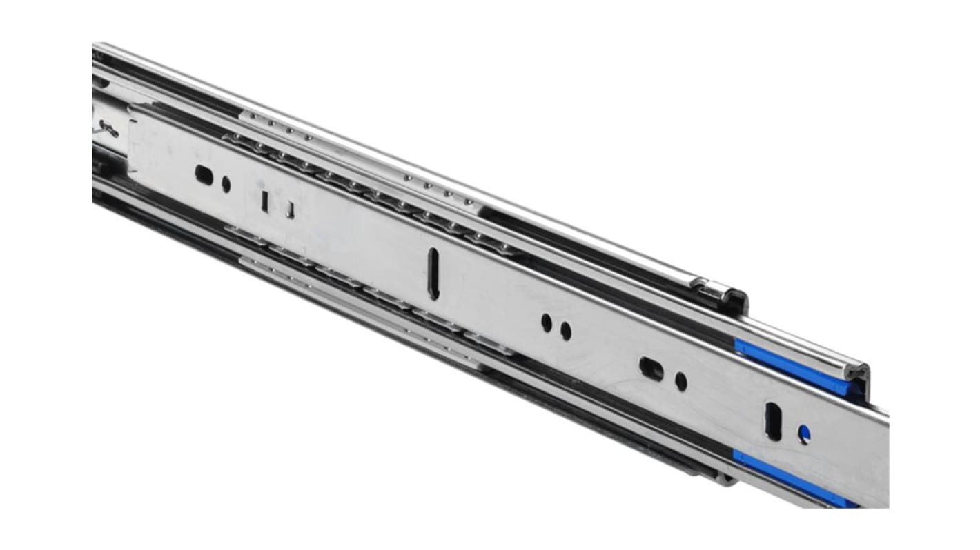 Accuride Gleiten, Weichstahl, 71kg max., 51.6mm breit, 13mm tief