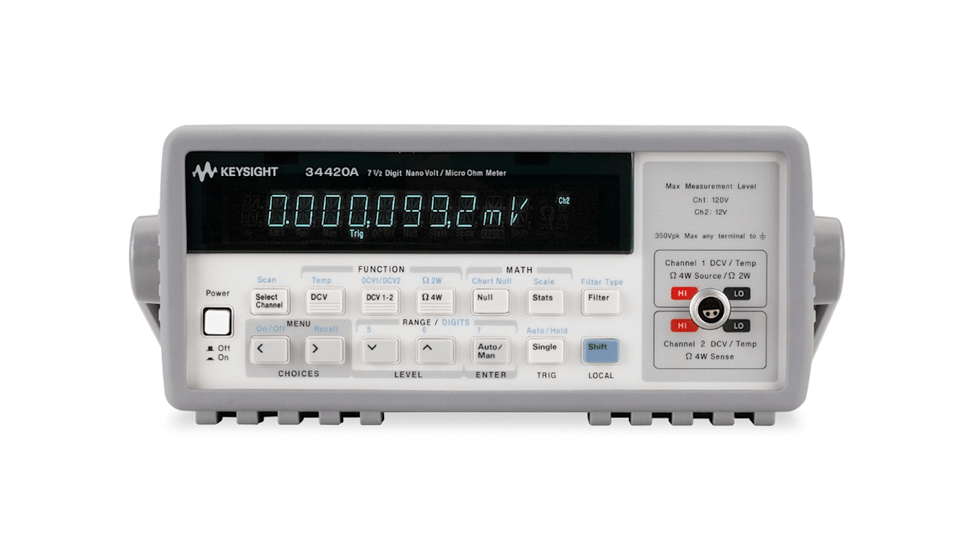 Mikroohmmetr 34420A 10 MO Keysight Technologies