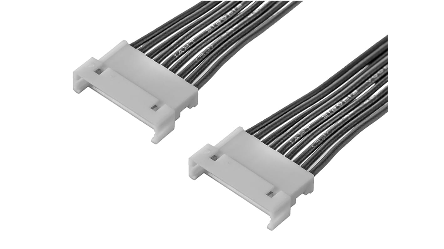 Conjunto de cables Molex PicoBlade 218110, long. 225mm, Con A: Macho, 9 vías, Con B: Macho, 9 vías, paso 1.25mm