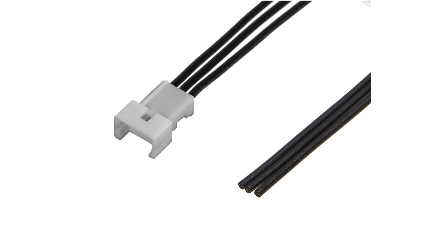 Molex 3 Way Male PicoBlade Unterminated Wire to Board Cable, 150mm