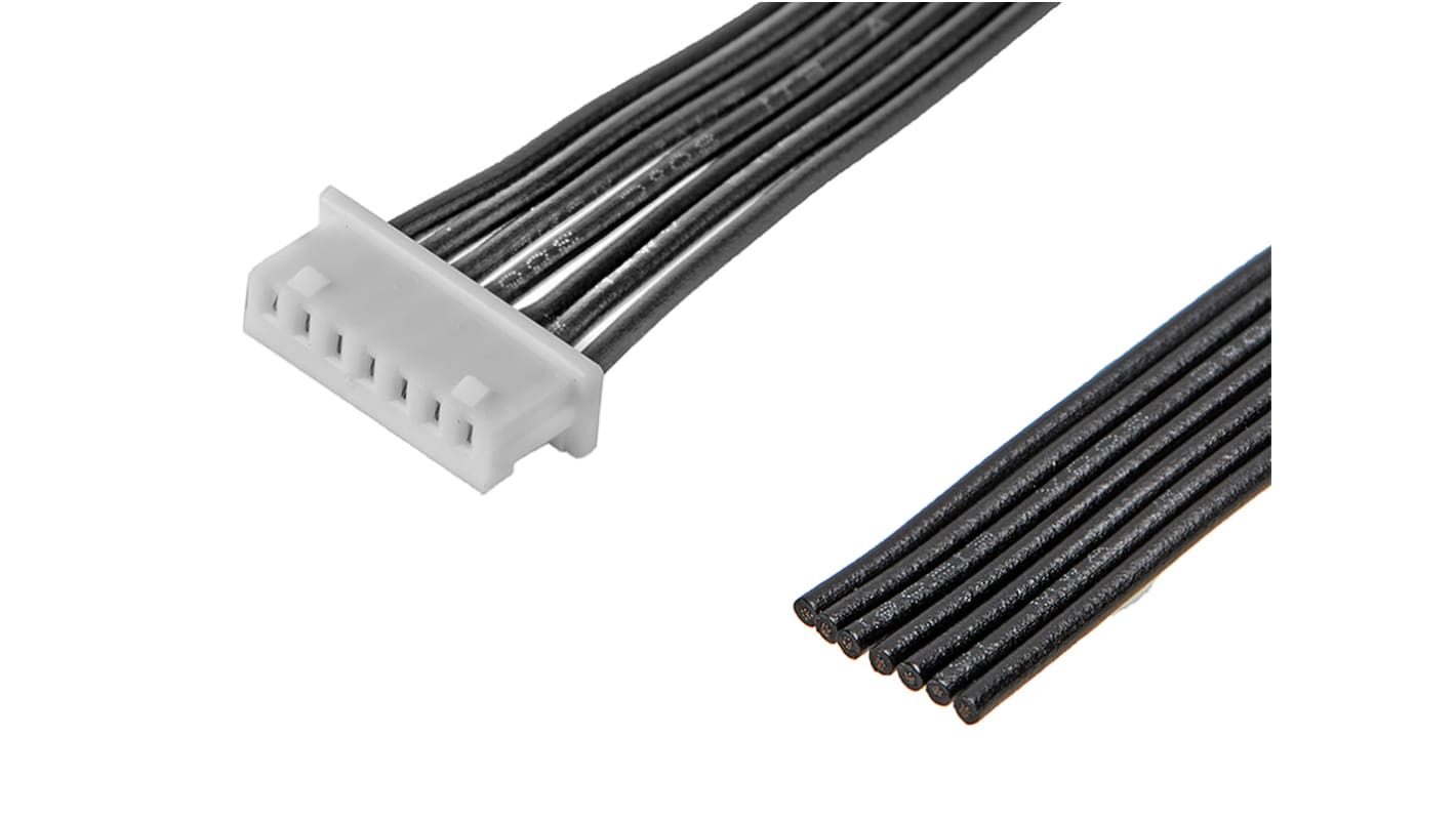 Conjunto de cables Molex PicoBlade 218112, long. 300mm, Con A: Hembra, 7 vías, paso 1.25mm