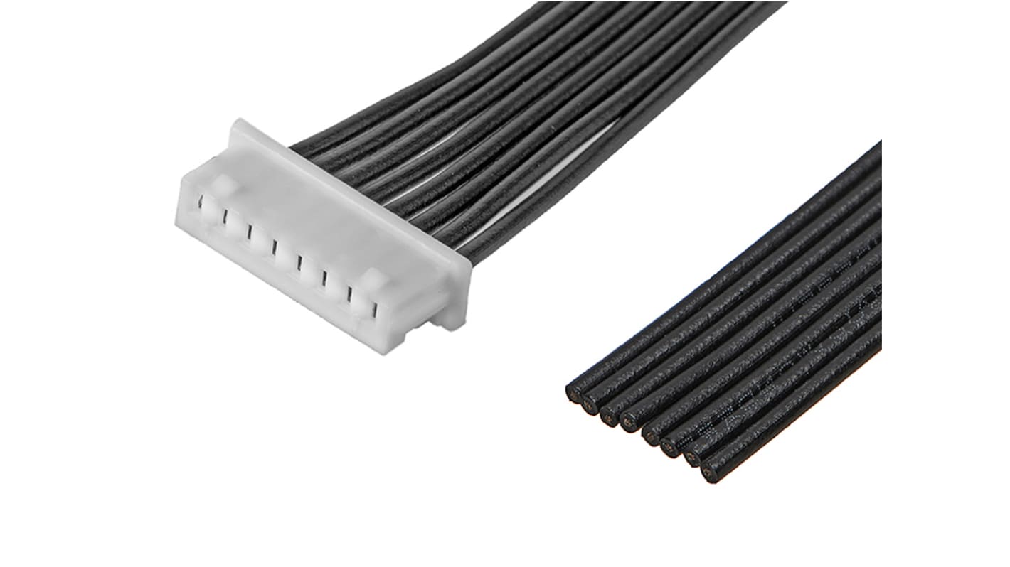 Conjunto de cables Molex PicoBlade 218112, long. 300mm, Con A: Hembra, 8 vías, paso 1.25mm