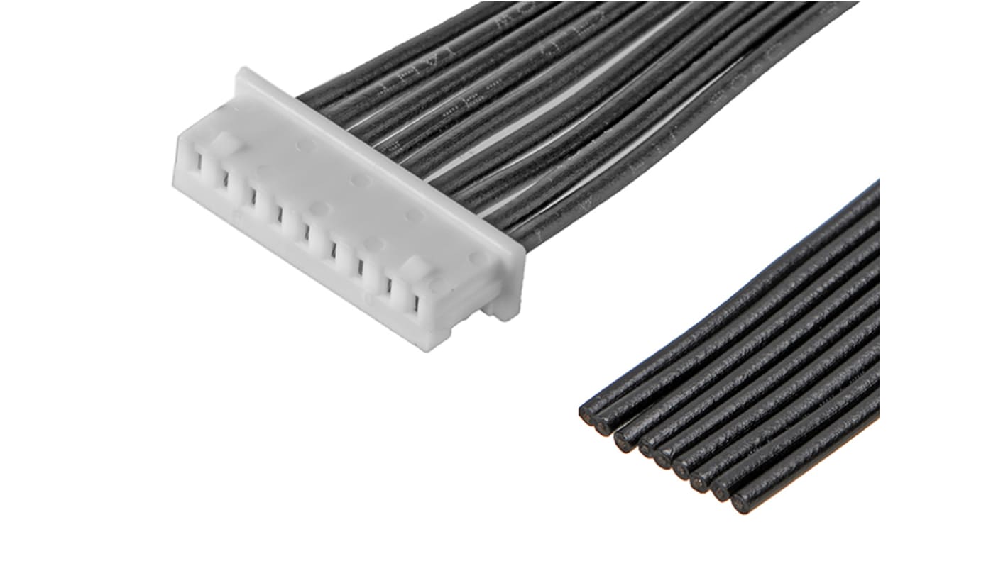 Conjunto de cables Molex PicoBlade 218112, long. 300mm, Con A: Hembra, 9 vías, paso 1.25mm