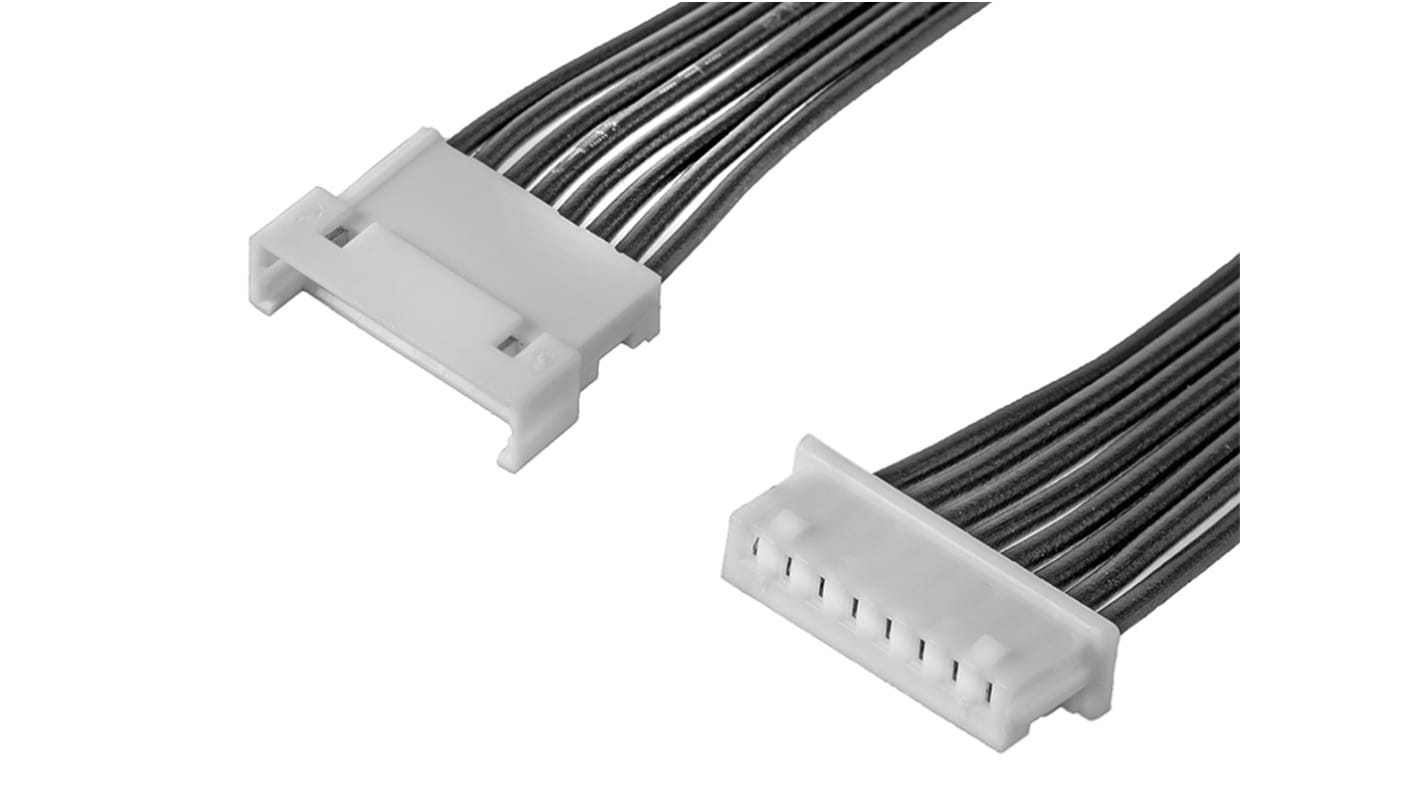 Molex 8 Way Female PicoBlade to 8 Way Male PicoBlade Wire to Board Cable, 75mm