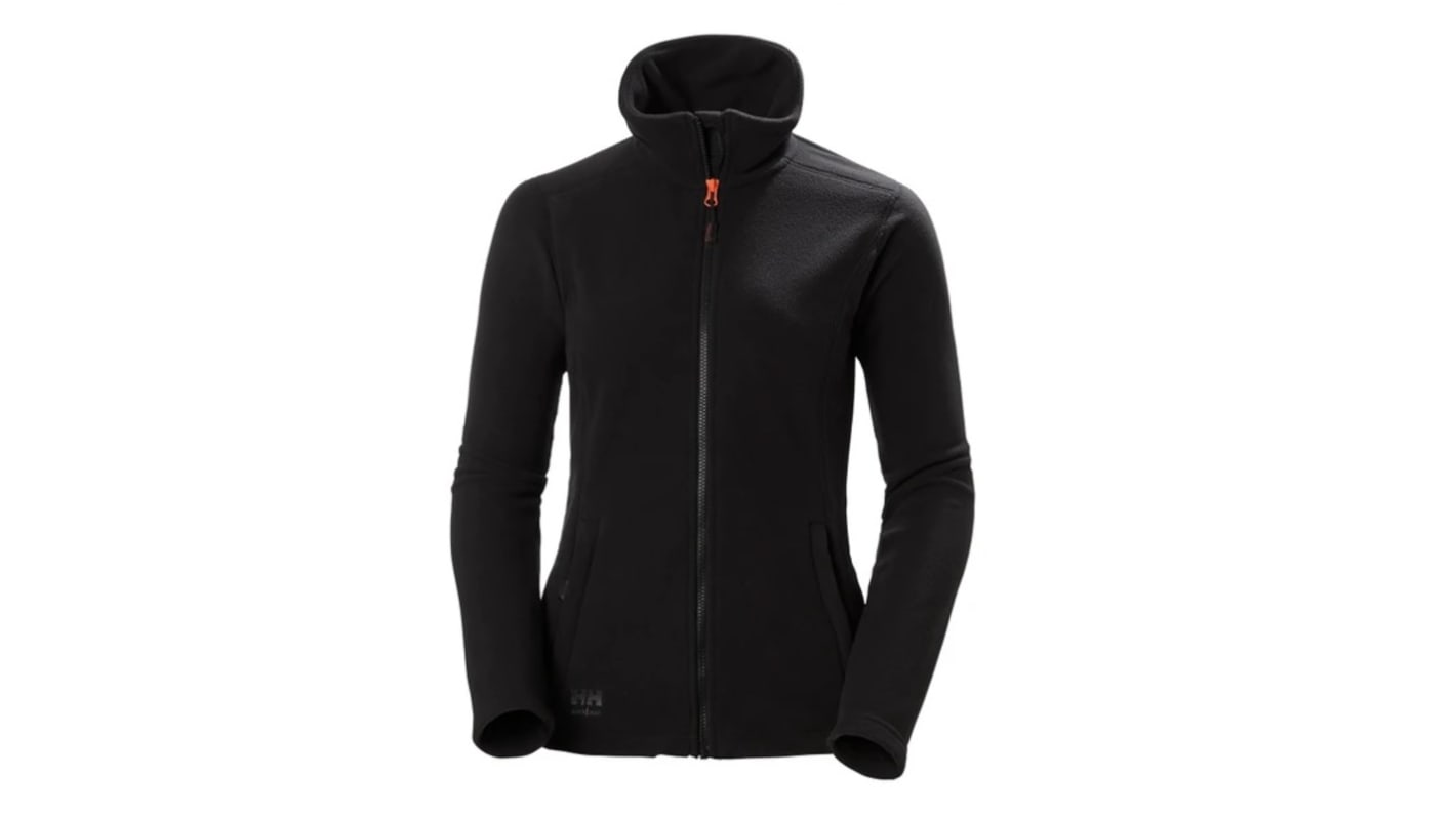 Helly Hansen Luna Unisex Fleece-Jacke Schwarz, Größe XXL