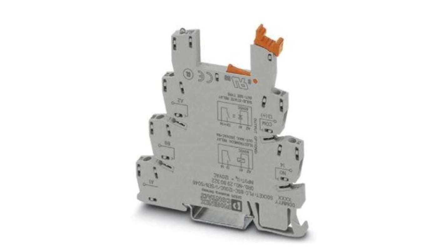 Phoenix Contact PLC-BSC-120UC/ 1/SEN/SO46 1 Pin 120V ac DIN Rail Module