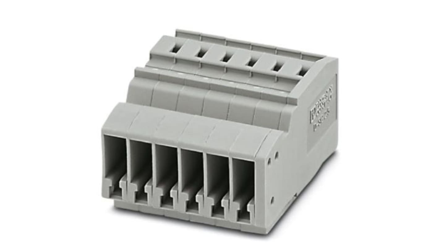 Phoenix Contact 5.2mm Pitch Pluggable Terminal Block, Receptacle