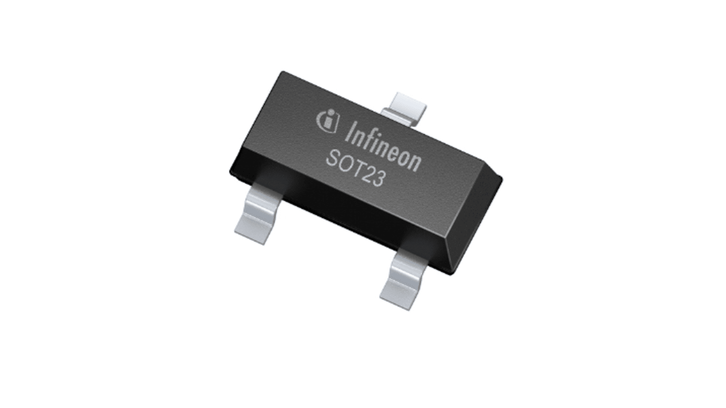 N-Channel MOSFET, 100 mA, 250 V Depletion, 3-Pin SOT-23 Infineon BSS139IXTSA1