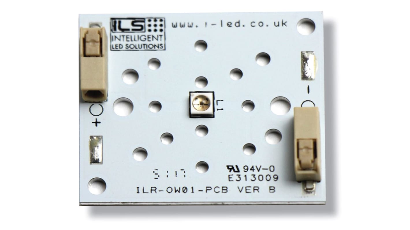 Intelligent LED Solutions UV LED, , furatszerelt, 275nm, 130°, 10mW