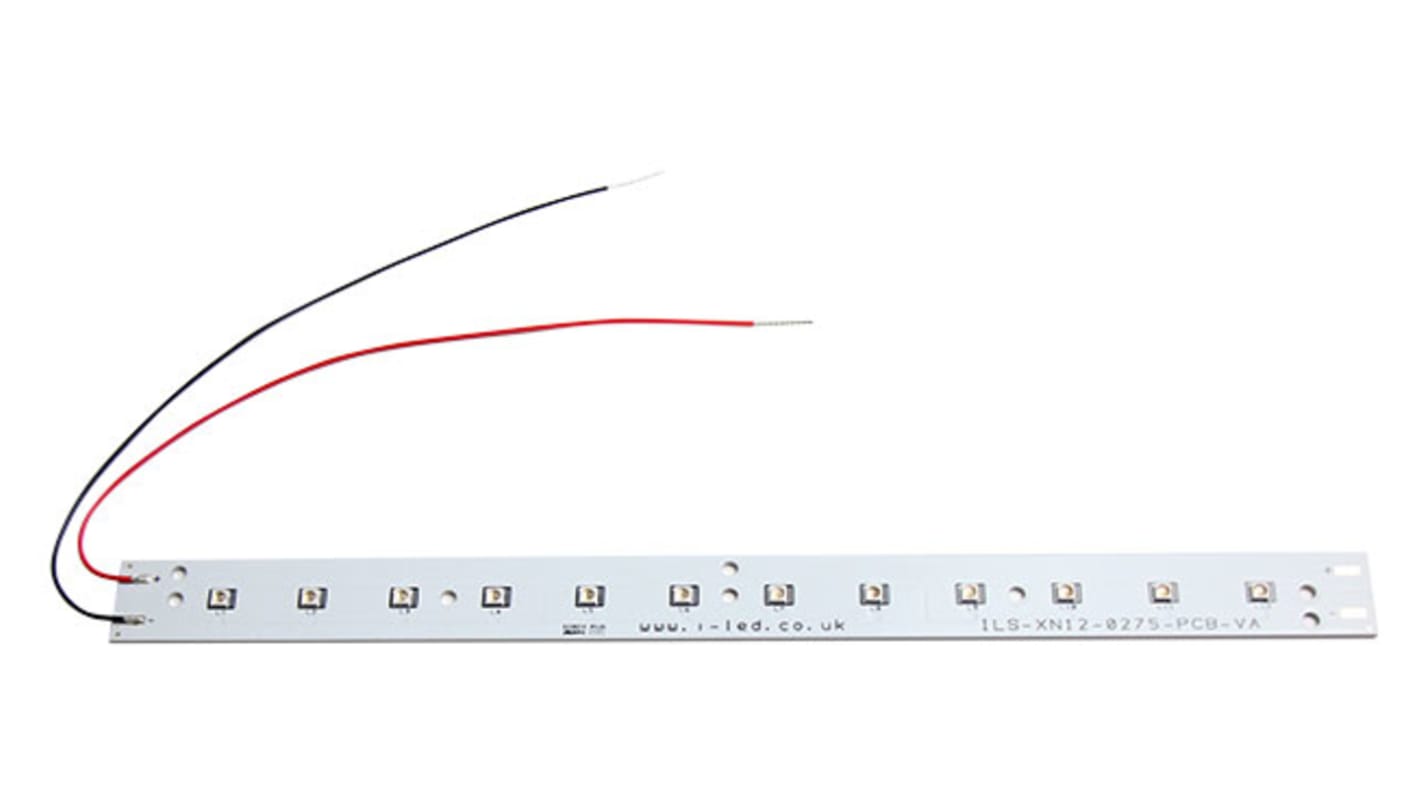 LED UV de 12 leds Intelligent LED Solutions ILS-OV12-O275-VLxxx-SC201-W2., λ 275nm, 130°, 140mW, mont. pasante