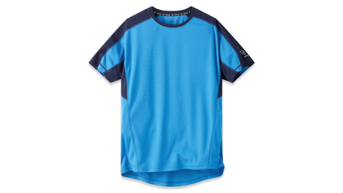 Camiseta de manga corta Parade, de Poliéster, de color Azul, talla 3XL