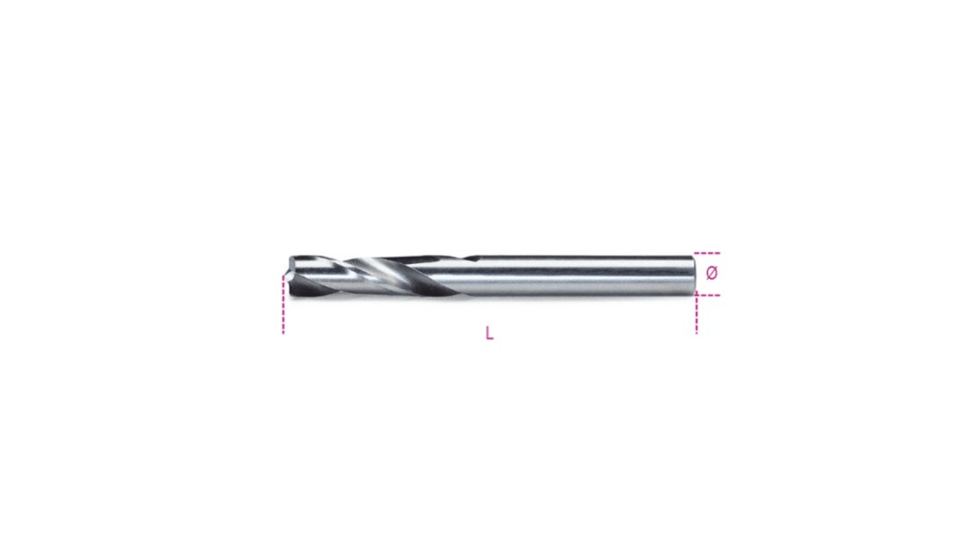punta per la rimozione di saldature a punti BETA, HSS, Ø 10mm, lunghezza 89 mm