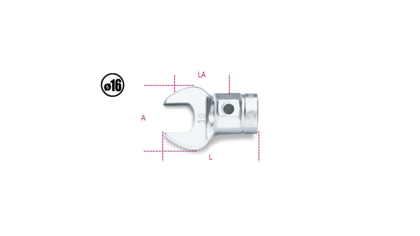 Chiave inglese BETA, apertura da 16mm, Lungh. 59 mm
