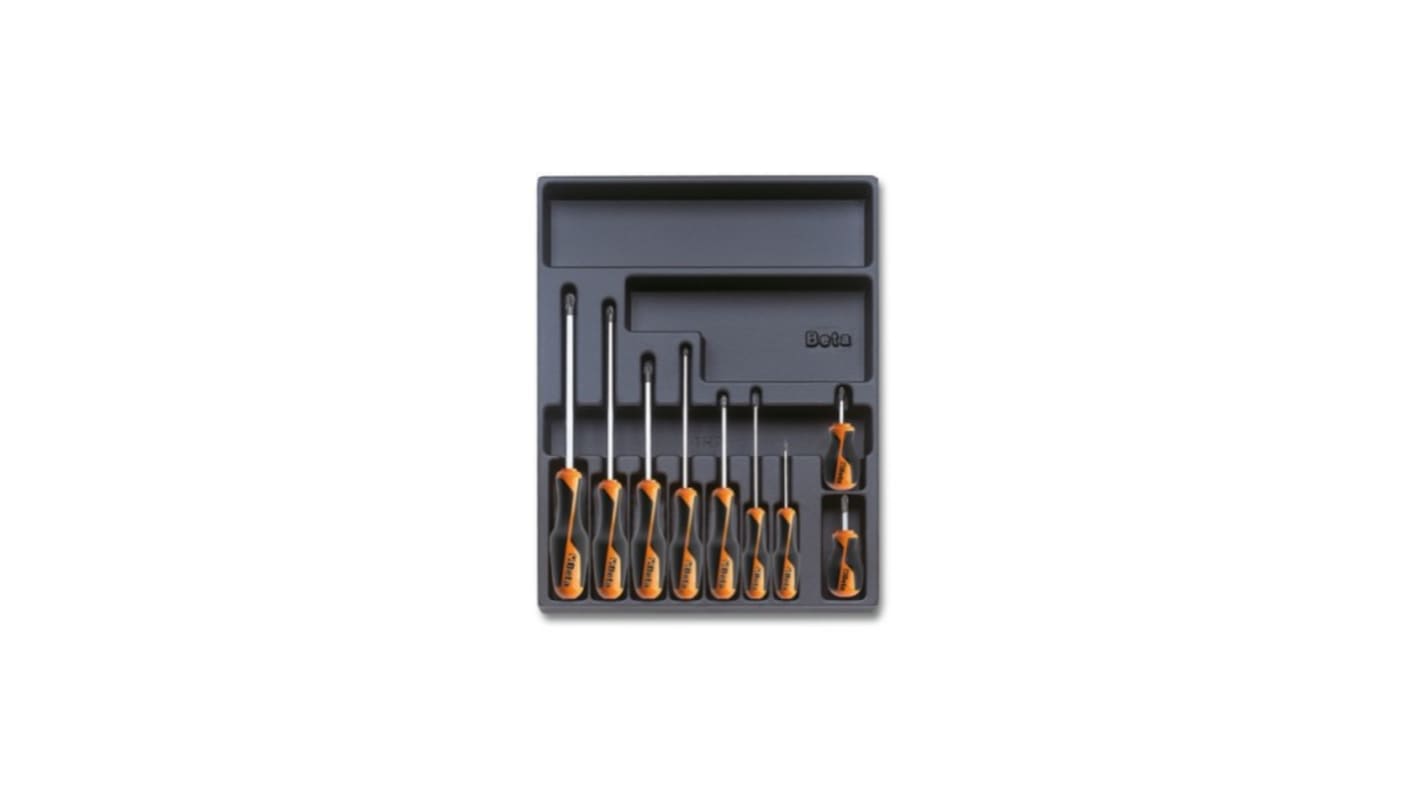 Set di cacciaviti BETA T168, 9 pezzi