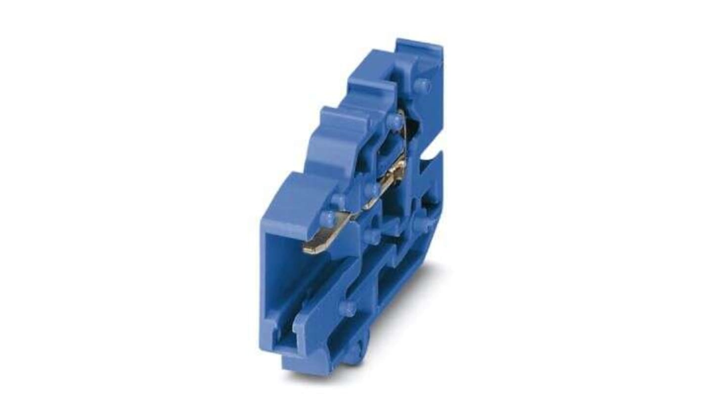 Phoenix Contact 5, SC 2 Series Blue Combi Plug, 0.08 → 4mm², Spring Cage Termination