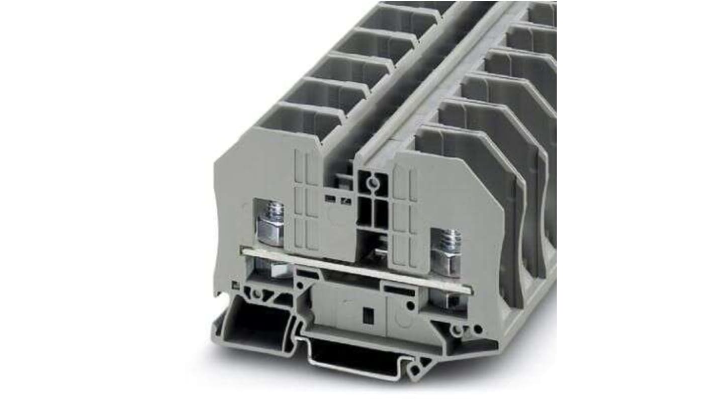 Phoenix Contact RTO 8 Reihenklemmenblock Grau, 2.5 → 35mm², 1 kV / 125A