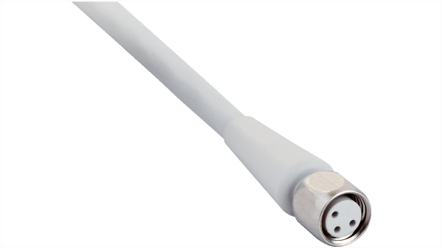 Sick Female 3 way M8 to Unterminated Sensor Actuator Cable, 5m