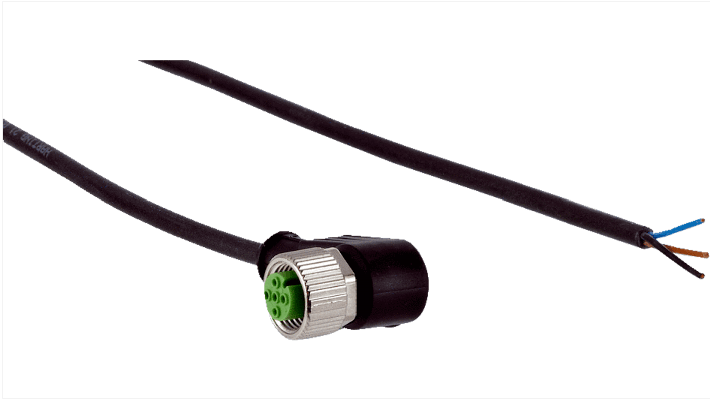 Sick Female 5 way M12 to Unterminated Sensor Actuator Cable, 5m