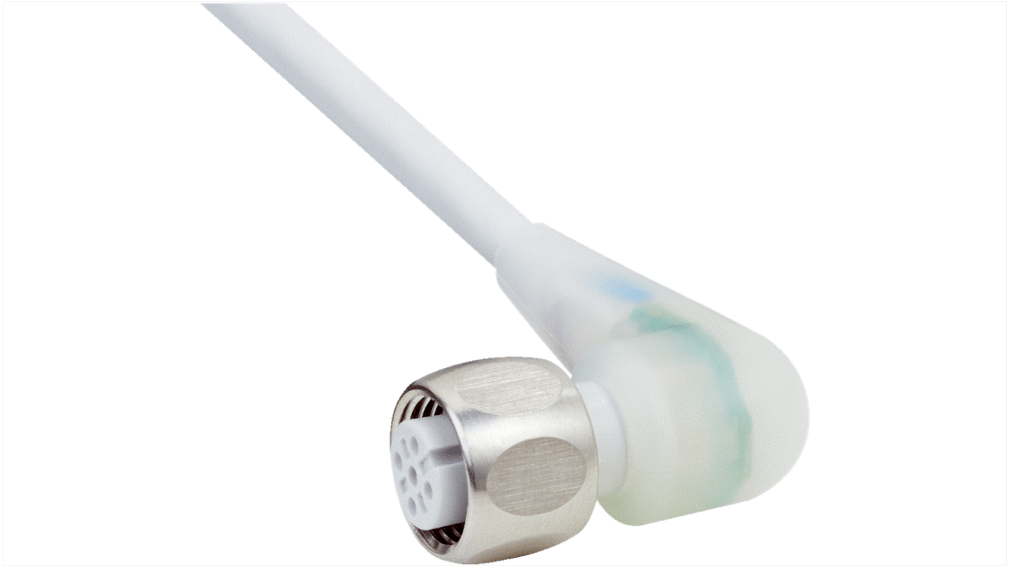 Sick Female 4 way M12 to Unterminated Sensor Actuator Cable, 5m