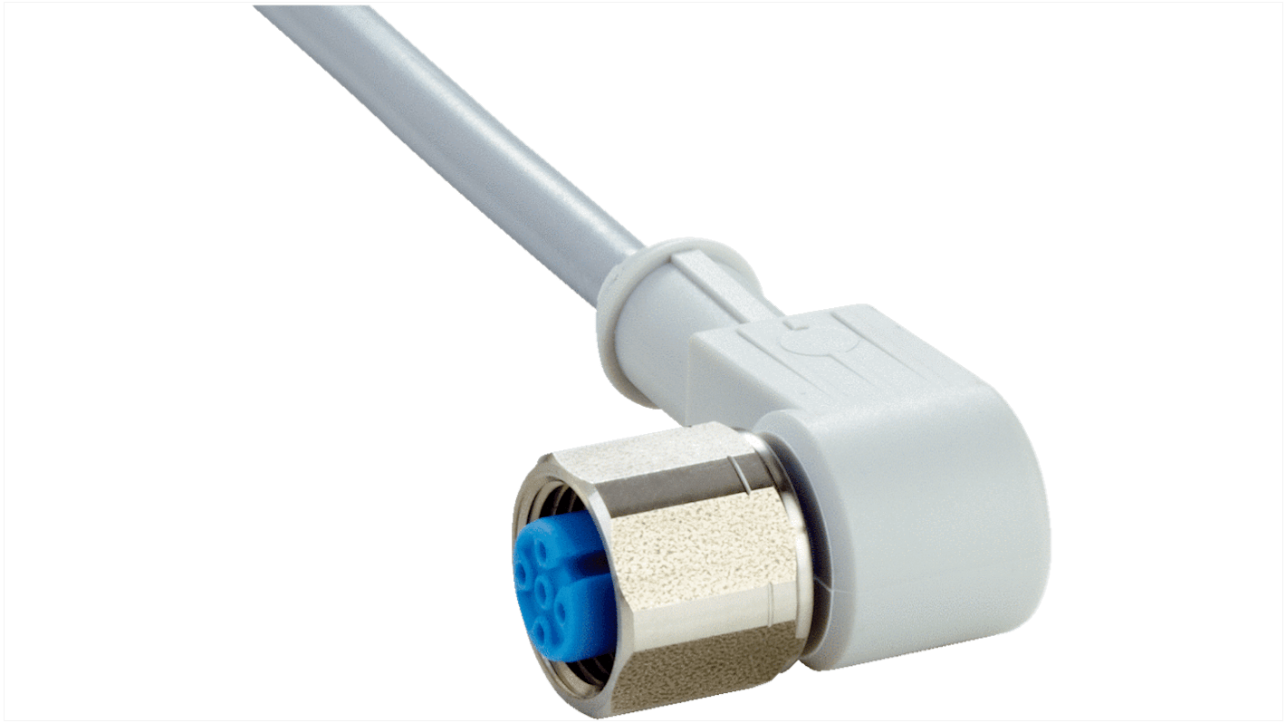 Sick Érzékelő-működtető kábel, M12 - Szereletlen - 4 érintkező, 250 V, 4 A, 25m