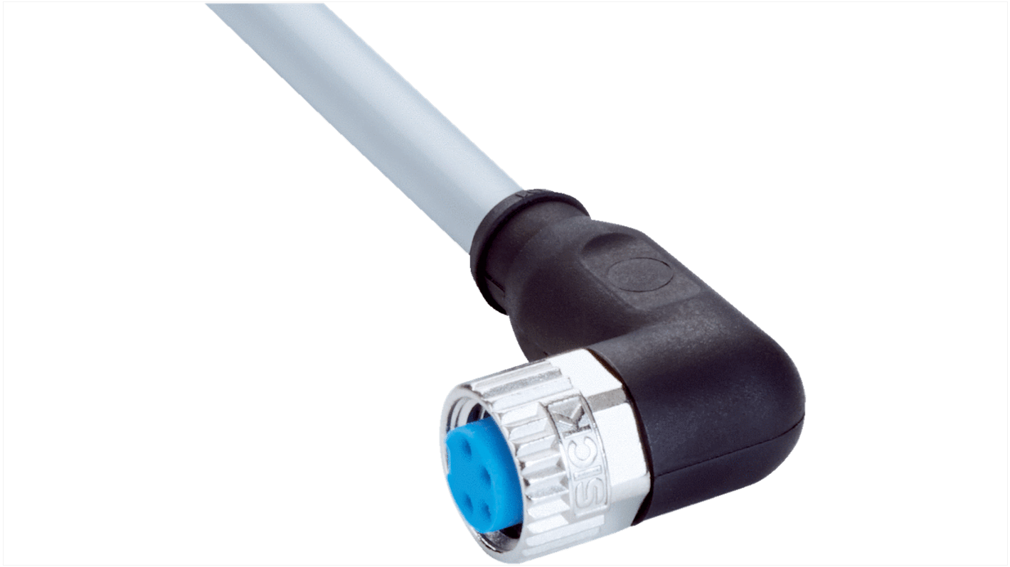 Sick Female 4 way M8 to Unterminated Sensor Actuator Cable, 5m