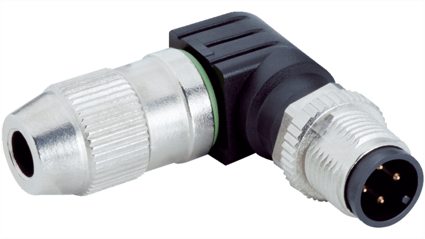 Sick Male 4 way M12 to Unterminated Sensor Actuator Cable