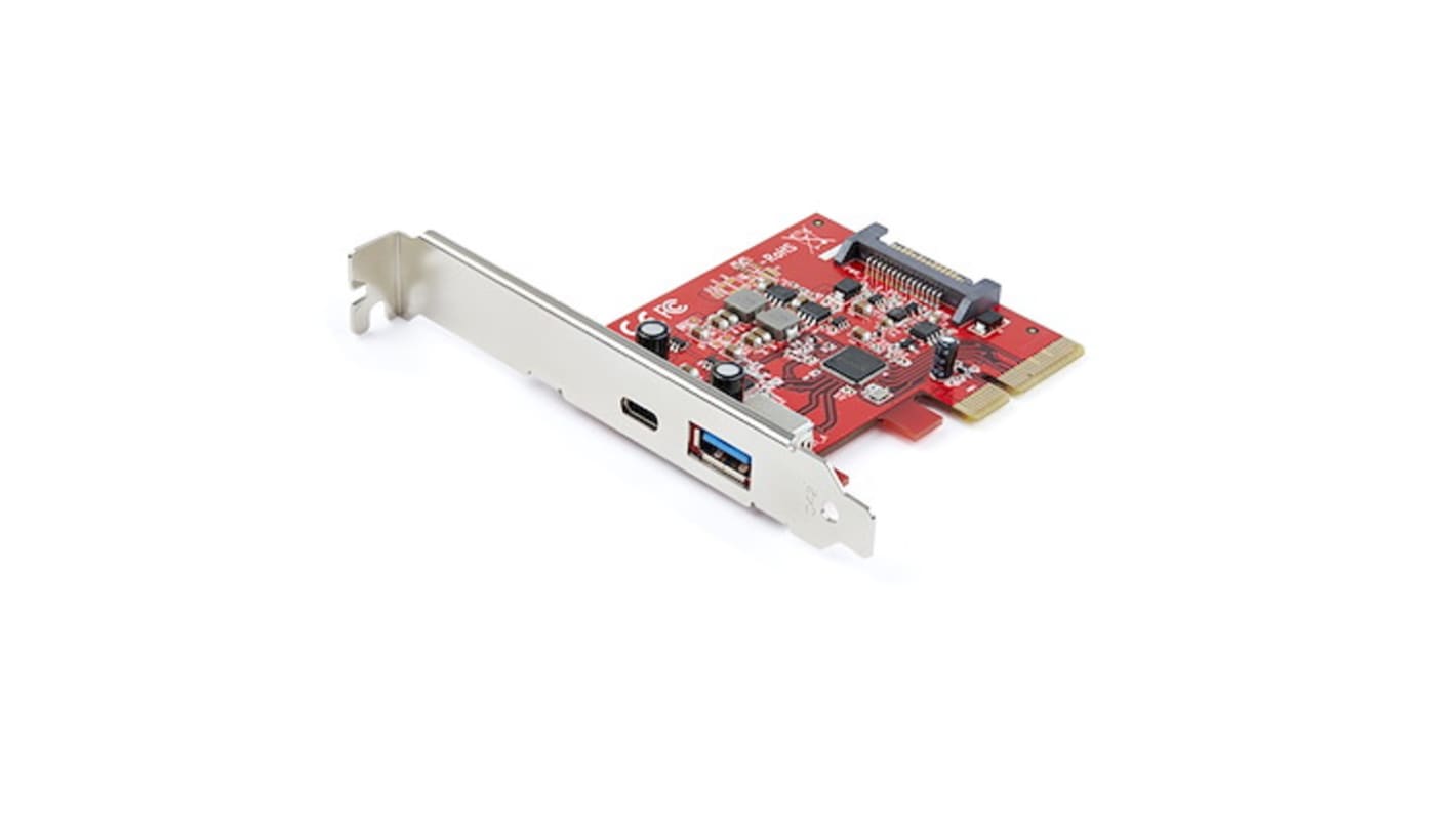 StarTech.com PCIe USB-Karte, PEXUSB311AC3, 2 Port, USB A, USB C, USB 3.1