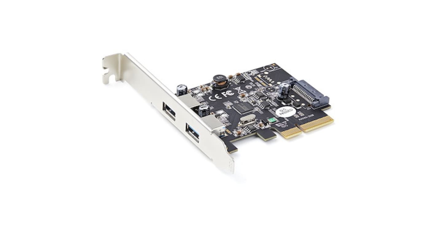 2-Port USB PCIe Card with 10Gbps/port -