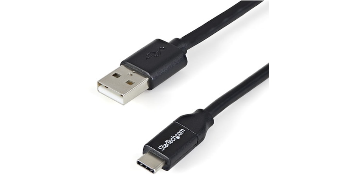 StarTech.com USB-Kabel, USBA / USB C, 2m USB 2.0 Schwarz