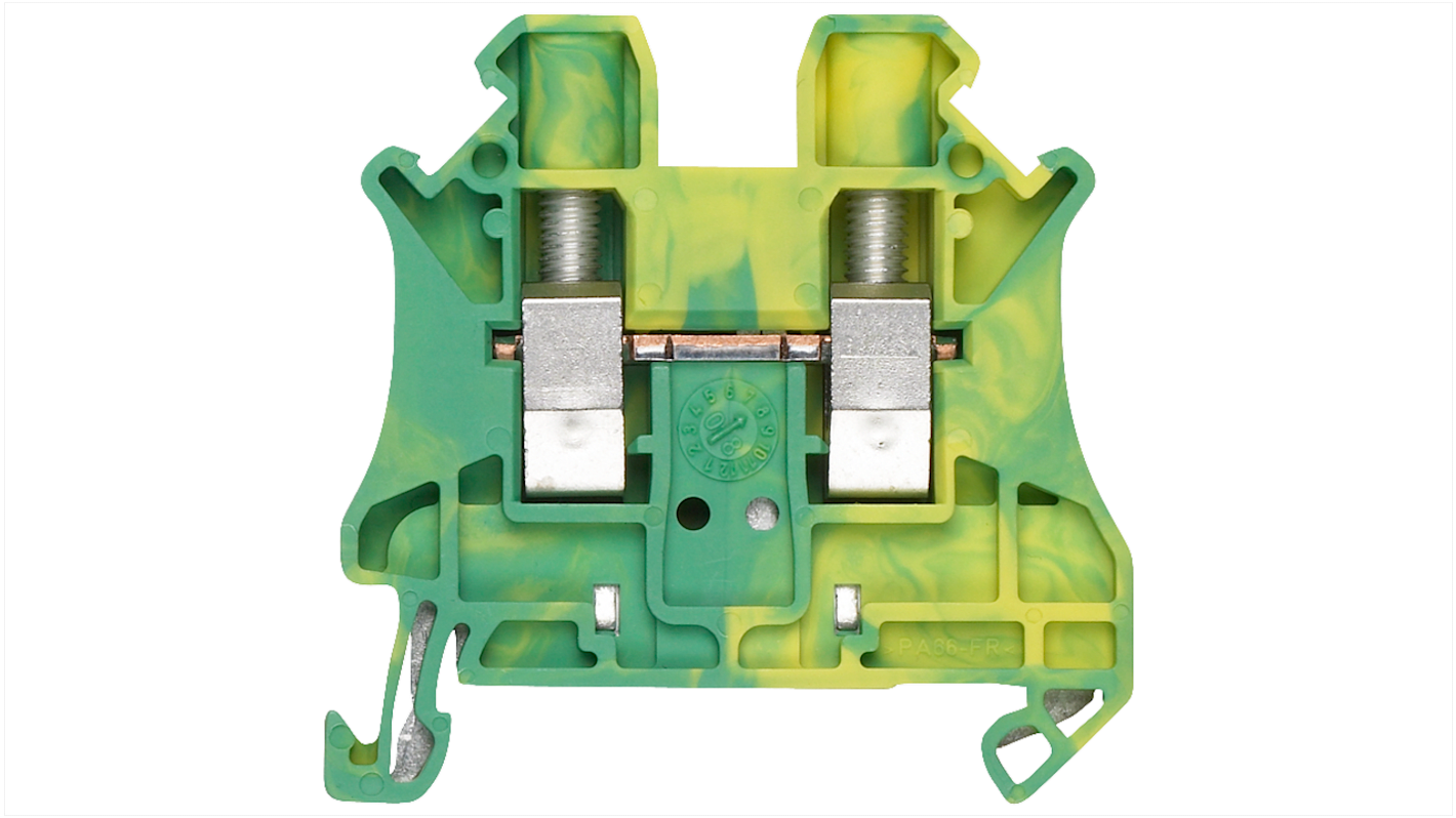 Siemens 8WH1000 Reihenklemmenblock Grün/Gelb, 10mm², 1 kV, Schraubanschluss