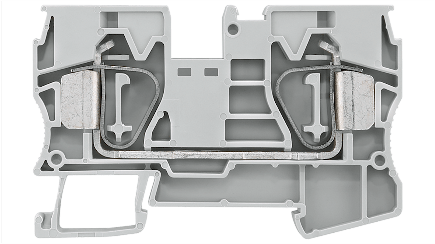 Siemens 8WH2000 Series Grey DIN Rail Terminal Block, 2.5mm², Spring Termination