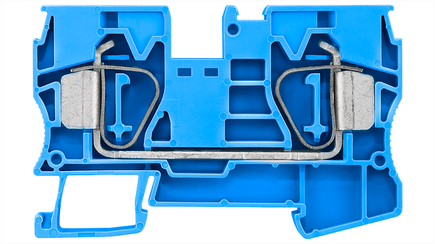 Siemens 8WH2000 Series Blue DIN Rail Terminal Block, 2.5mm², Spring Termination